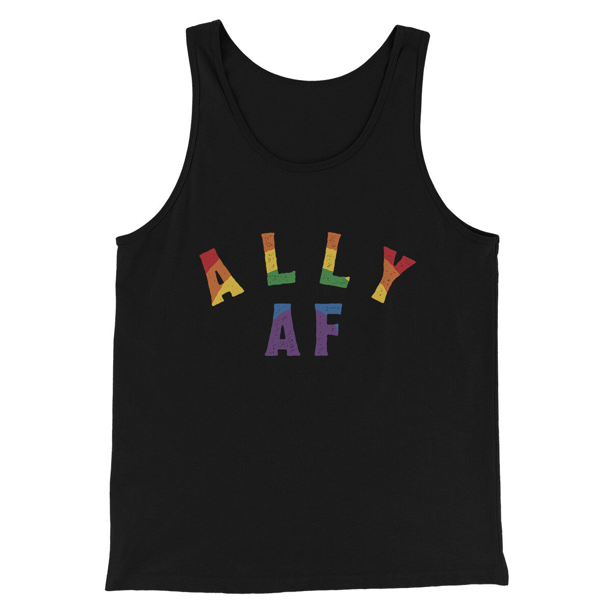 Ally AF Men/Unisex Tank Top - Modern Fit Combed Ring-Spun Cotton
