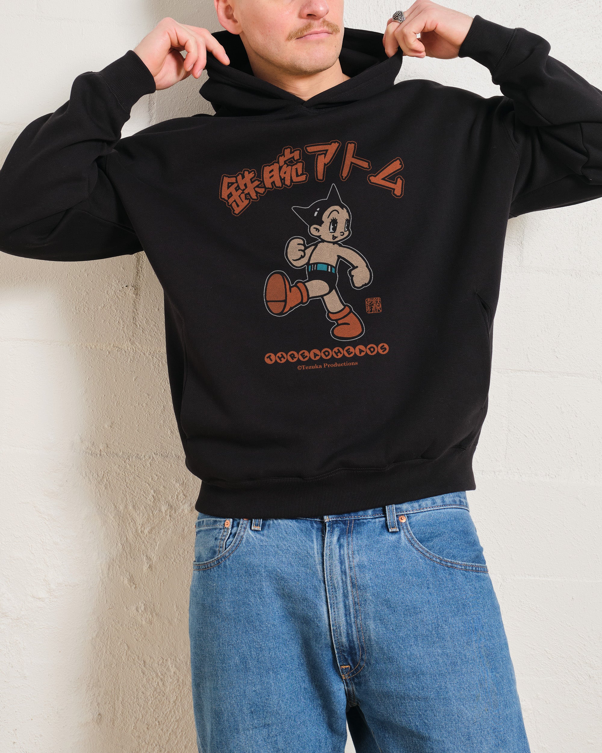 Astro Boy Tezuka Classics Unisex Hoodie - 90s Boxy Fit, 340gsm Cotton Poly Blend