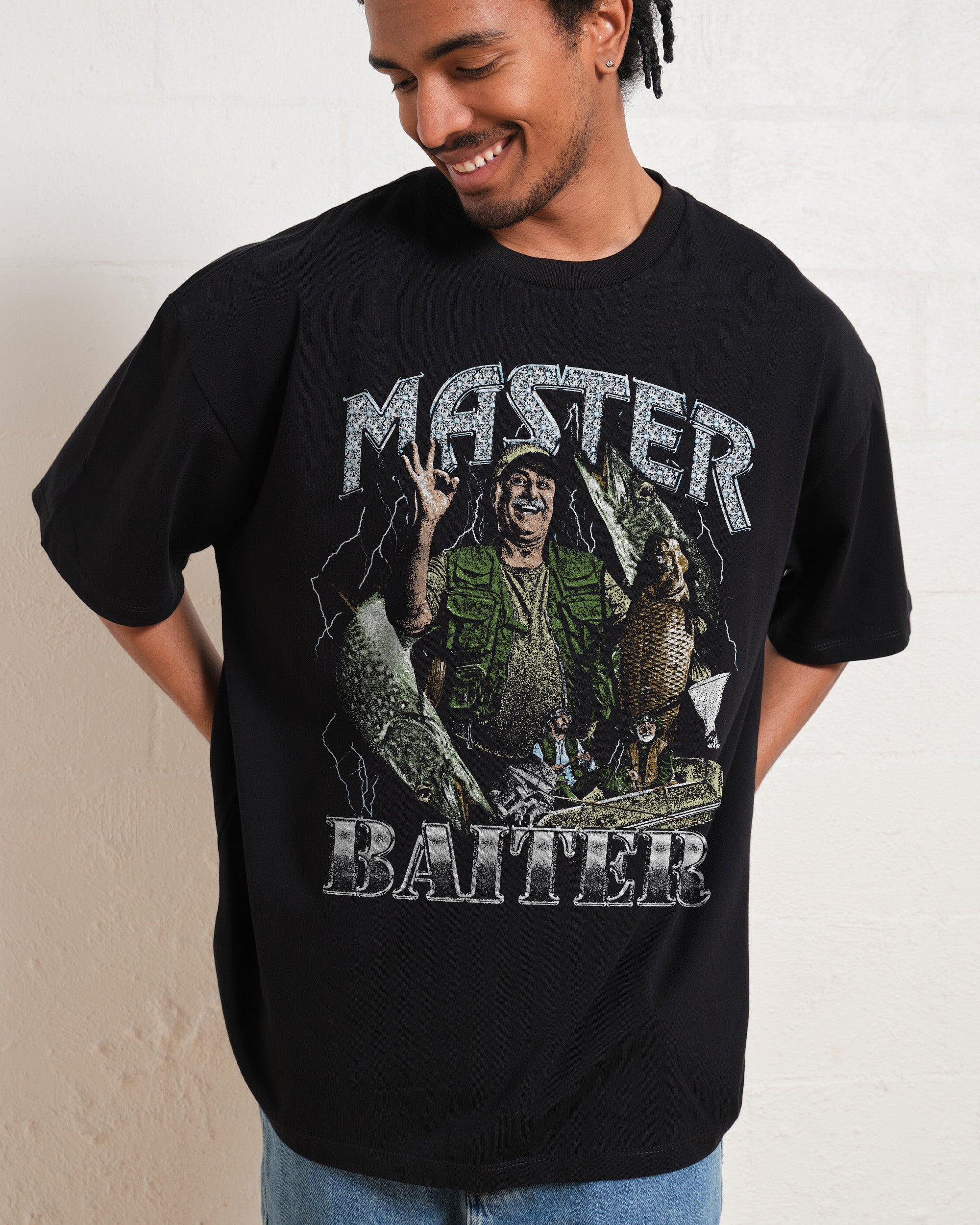 Baiter Oversized Tee Threadheads 90s Graphic T-Shirt Heavyweight 100% Combed Cotton Unisex