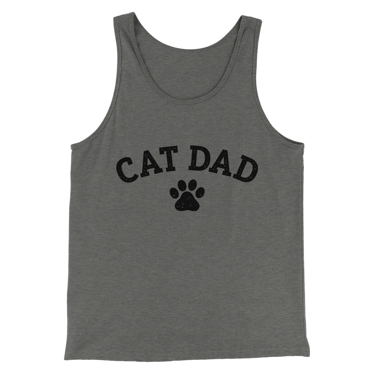Cat Dad Unisex Tank Top - Modern Fit Combed Ring-Spun Cotton
