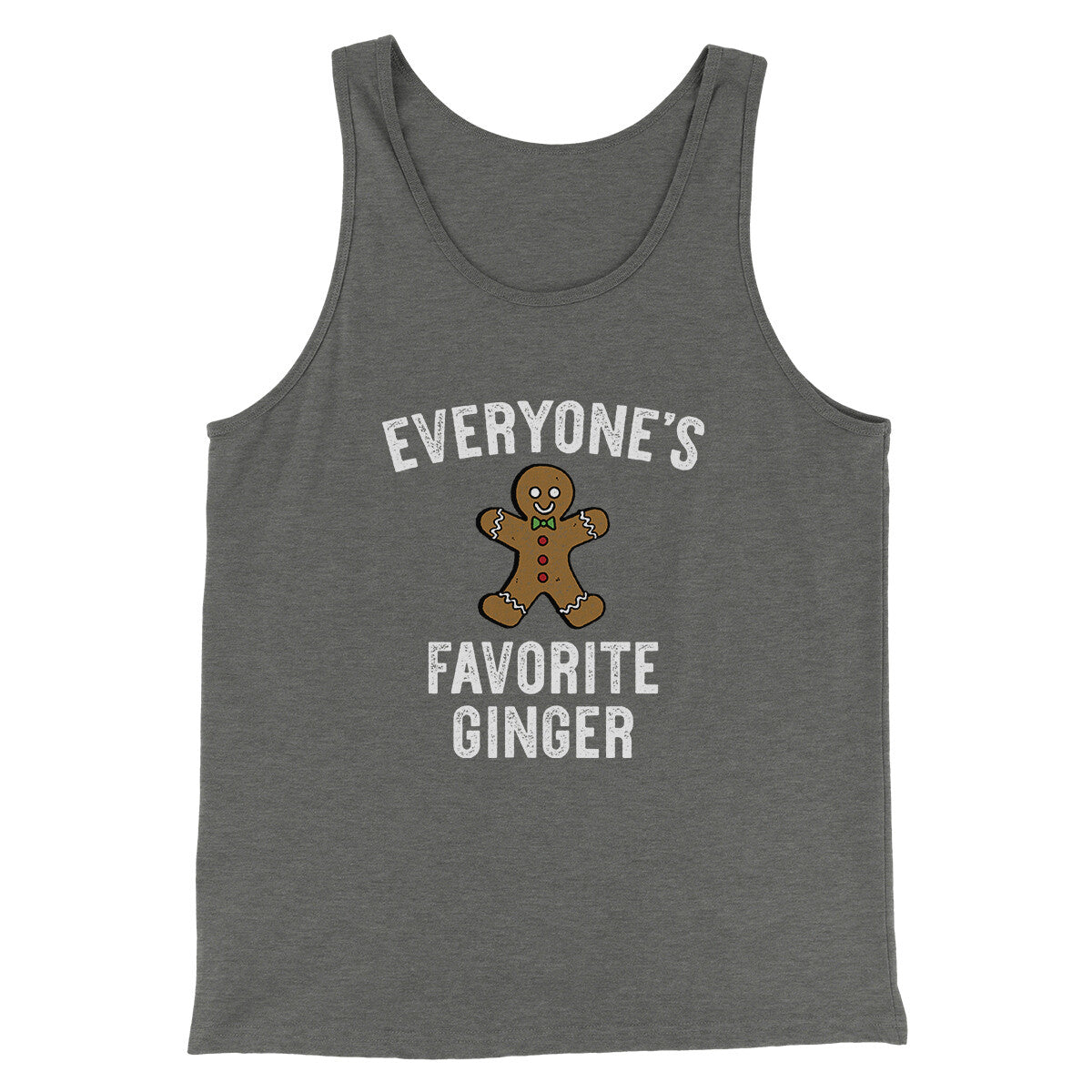 Everyone’s Favorite Ginger Men Unisex Tank Top - Combed Ring-Spun Cotton Modern Fit