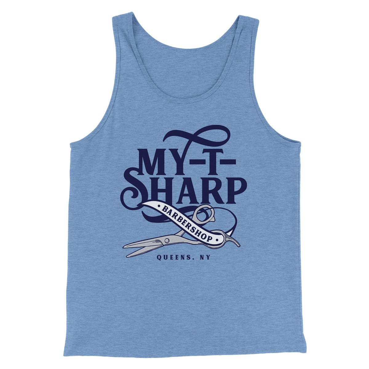 My-T-Sharp Barbershop Funny Movie Unisex Tank Top - Combed Ring-Spun Cotton