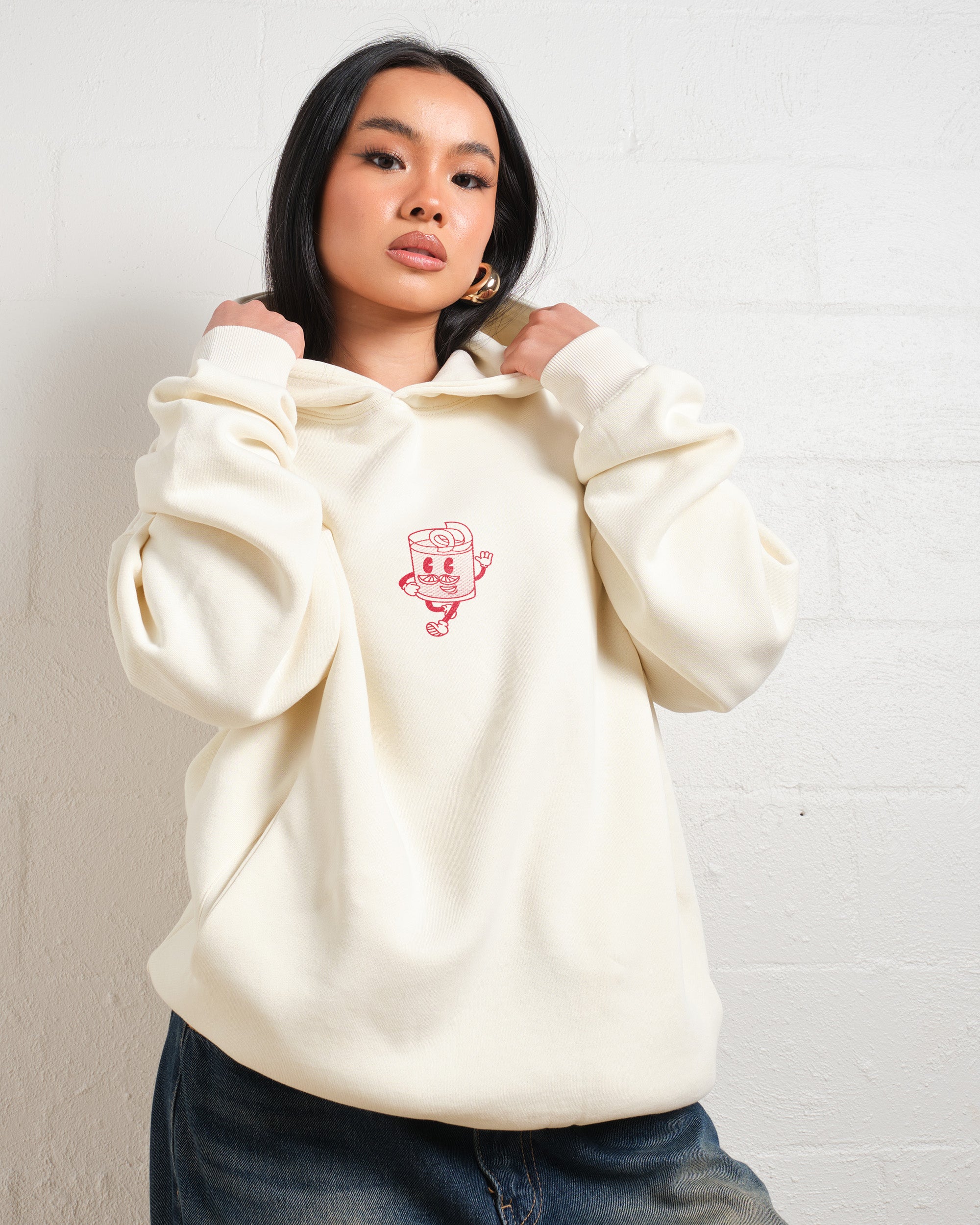 Negroni Hoodie Unisex 90s Boxy Fit 340gsm Cotton Polyester Blend