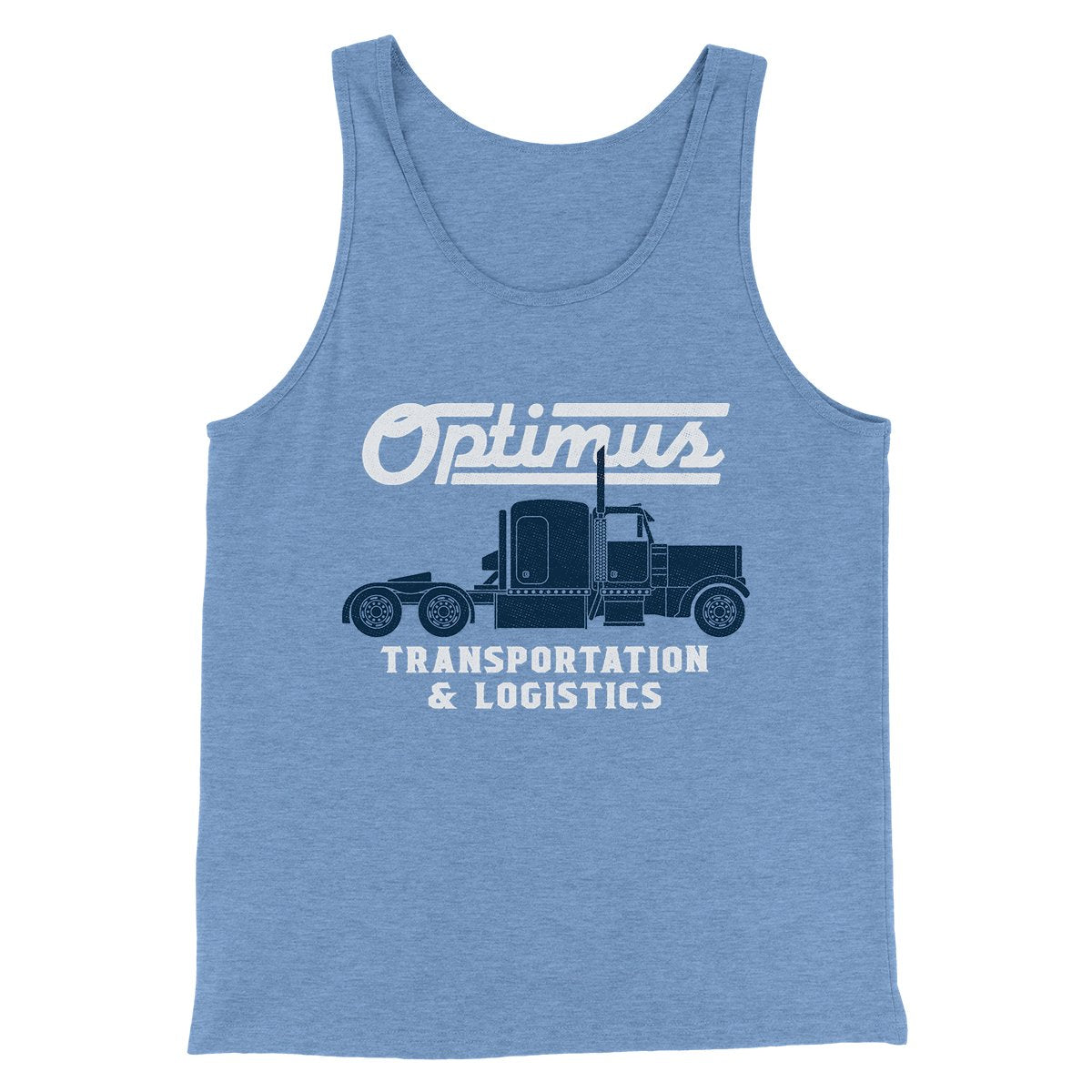 Optimus Transportation Funny Movie Unisex Tank Top - Combed Ring-Spun Cotton