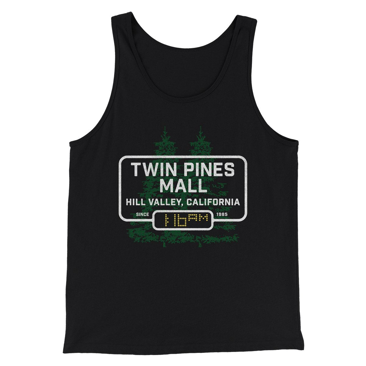 Twin Pines Mall Funny Movie Unisex Tank Top - Combed Ring-Spun Cotton