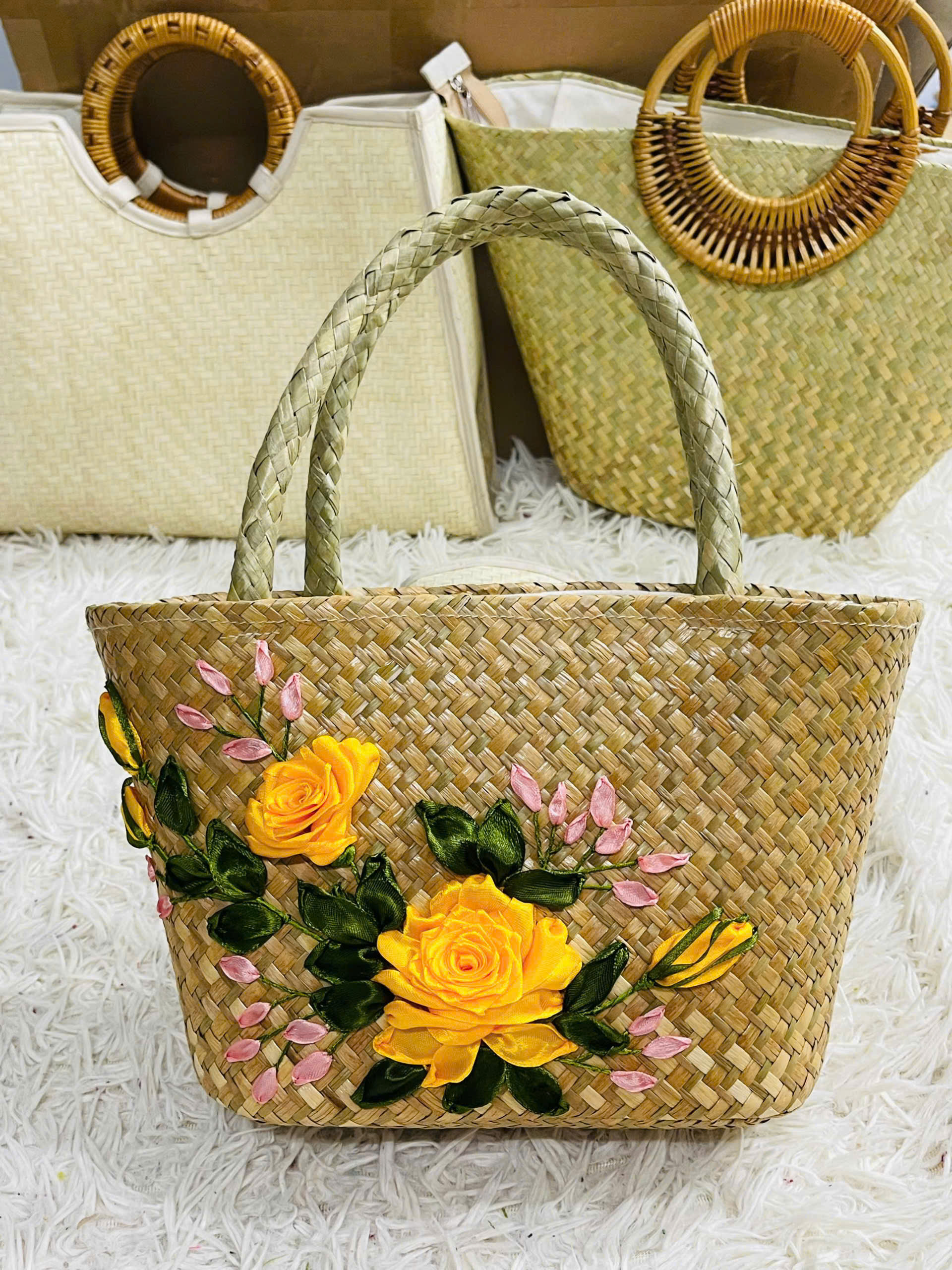 Crafting the Floral Bag