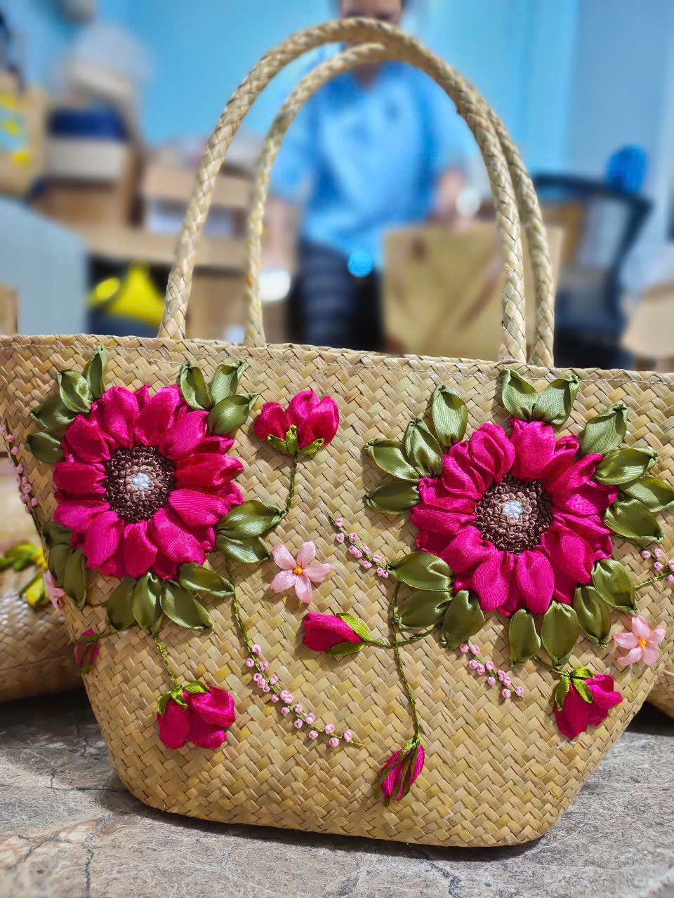 Rose Embroidery Showcase