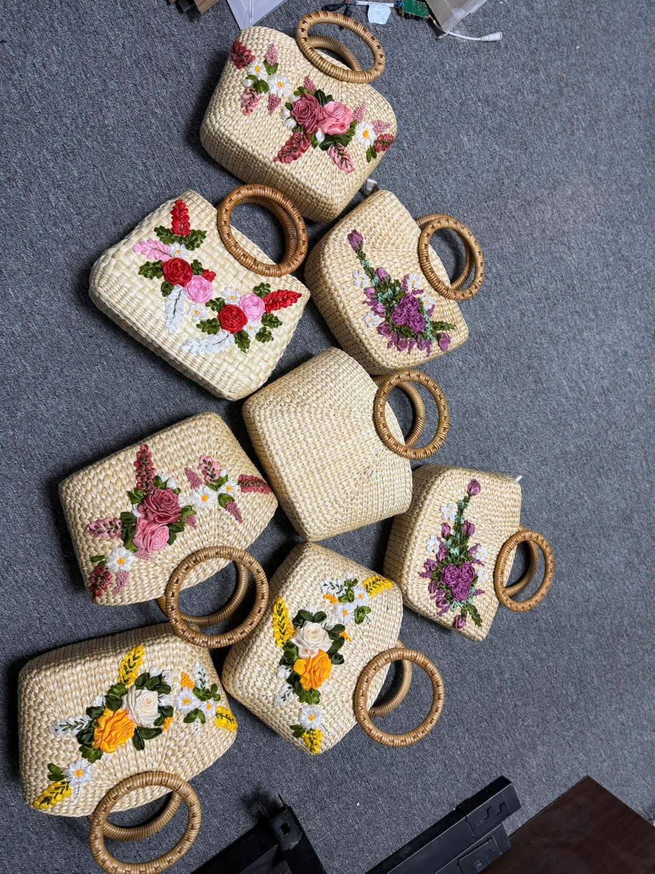 Hand Embroidery Process